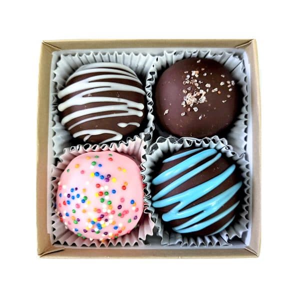 Box of 4 Assorted Truffles