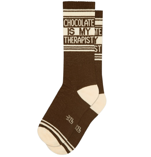 Socks - Chocolate is my Therapist