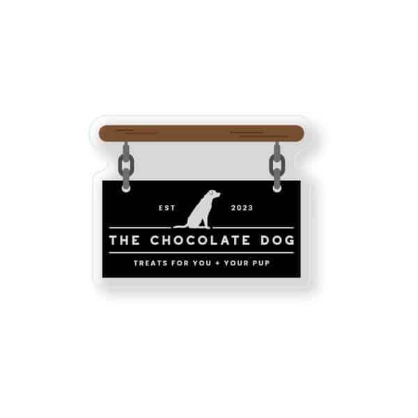 Hanging Sign Sticker
