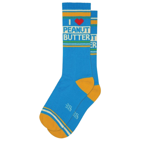 Socks - I ❤️ Peanut Butter