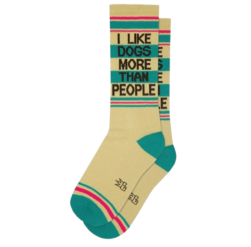 Socks - I Like Dogs More than People