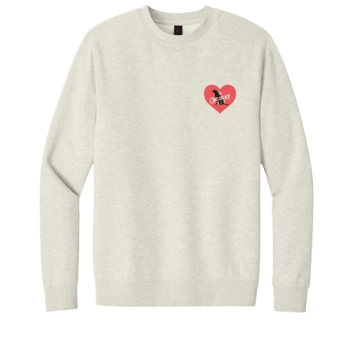 Heart Crewneck Sweatshirt